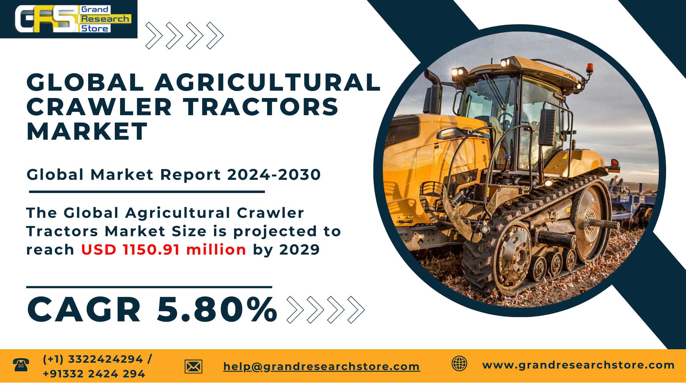 Global Agricultural Crawler Tractors Market Resear..