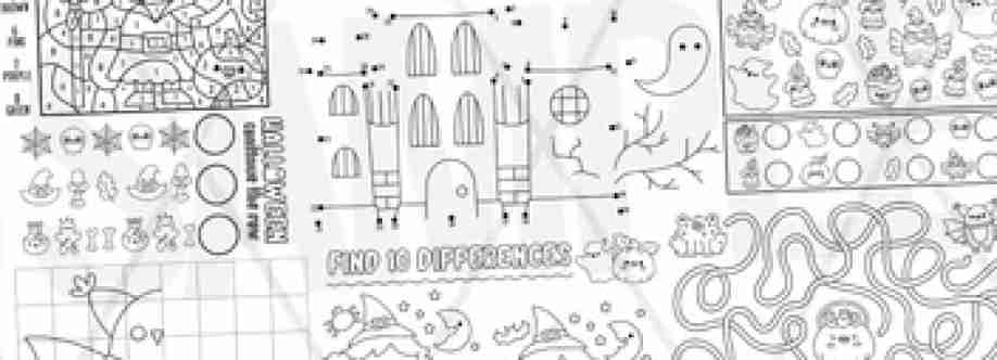 Halloween Activity Mats Cover Image