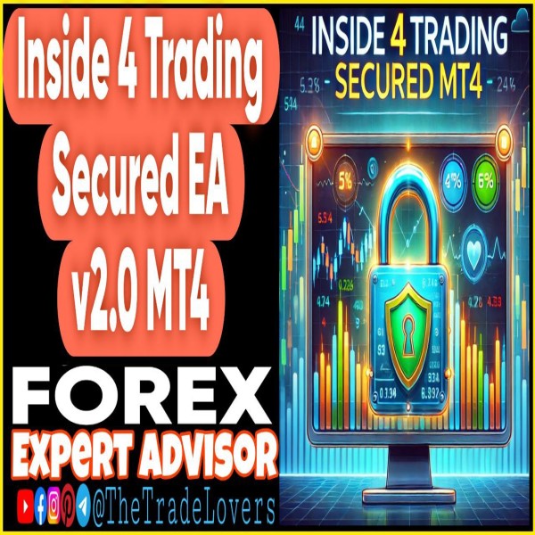 Inside4Trading Secured EA v2.0 MT4 (Works on Build 1431+) | Forex Robot | MT4 Expert Advisor - The Trade Lovers