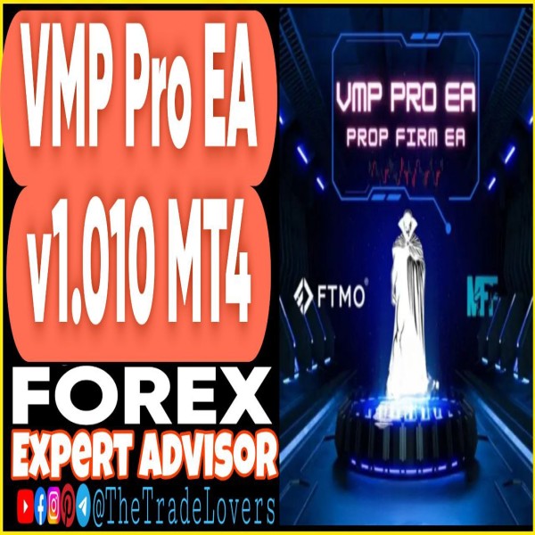 VMP PRO EA v1.010 MT4 (Works on Build 1440+) | Forex Robot | MT4 Expert Advisor - The Trade Lovers