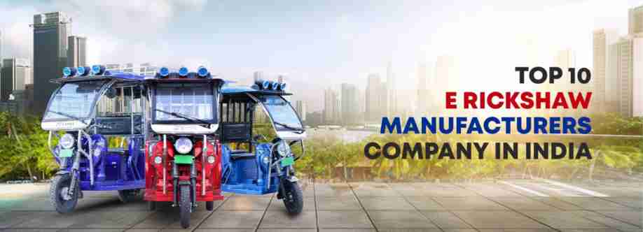 Top 10 E Rickshaw Loader Manufacturers Company Brand in India Cover Image