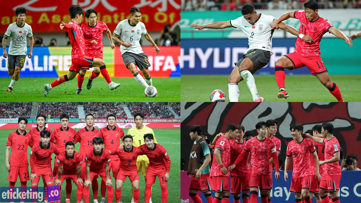 FIFA 2026 Tickets: South Korea's World Cup Qualifying Hopes