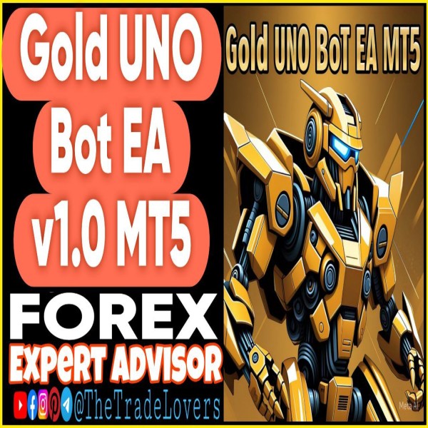 GOLD UNO BOT EA v1.0 MT5 (Works on Build 4873+) | Forex Robot | MT5 Expert Advisor - The Trade Lovers