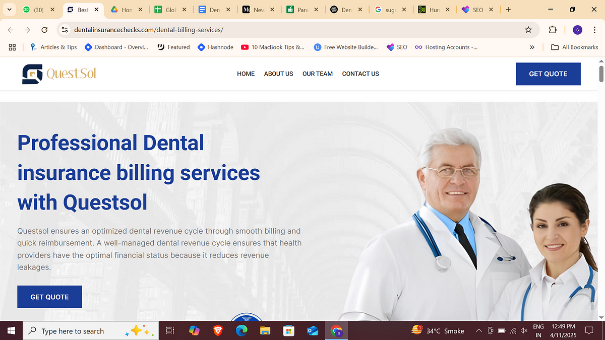 What Are Dental Billing Services and How Can They Benefit My Practice? | by sujal desai | Apr, 2025 | Medium