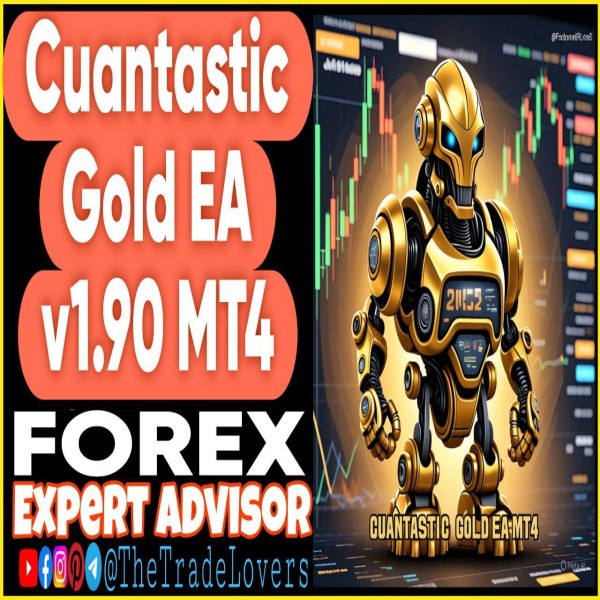 Cuantastic Gold EA v1.90 MT4 (Works on Build 1440+) | Forex Robot | MT4 Expert Advisor - The Trade Lovers