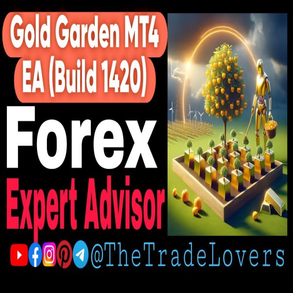 Gold Garden MT4 EA V2.1 MT4 (Platform Build 1421+) | Forex Robot | MT4 Expert Advisor - The Trade Lovers