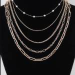 Multi Chain Drop Necklace Profile Picture
