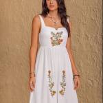 Floral Embroidered Maxi Dress Profile Picture