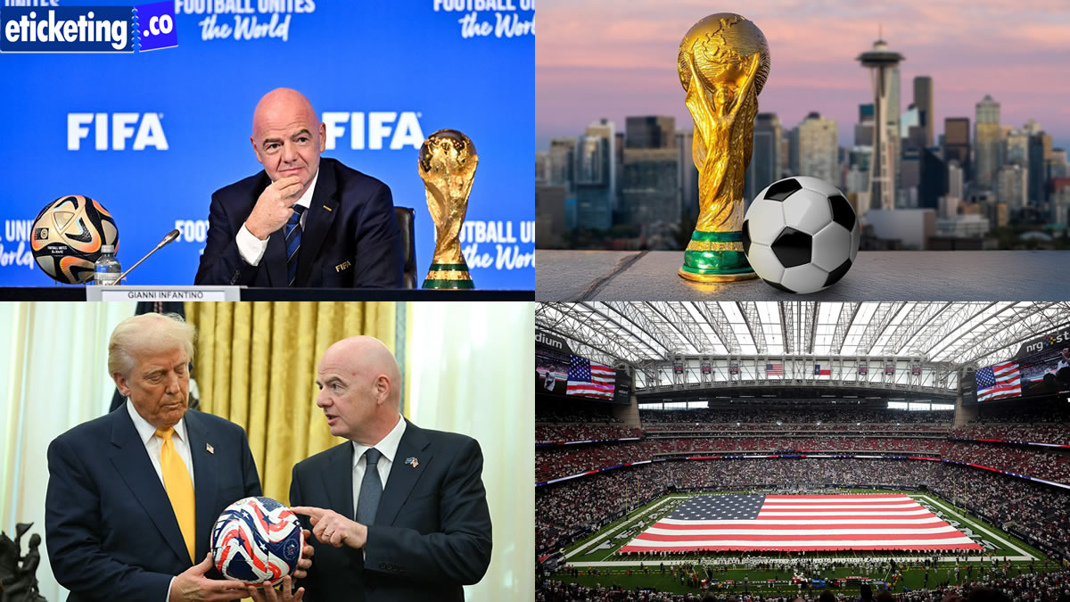 World Cup Tickets: Gianni Infantino FIFA 2026 Will Rival Super Bowl Hype - FIFA World Cup Tickets | Women Rugby World Cup Tickets | FIFA 2026 Tickets | Autumn Internationals Tickets | Winter Olympic Tickets | Football World Cup Tickets | World Cup Hospitality Tickets