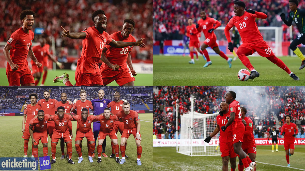 Canada FIFA World Cup Tickets: Canada National Soccer Team