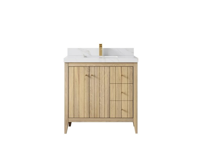 Refresh Your Bathroom Style with a White Oak Vanity