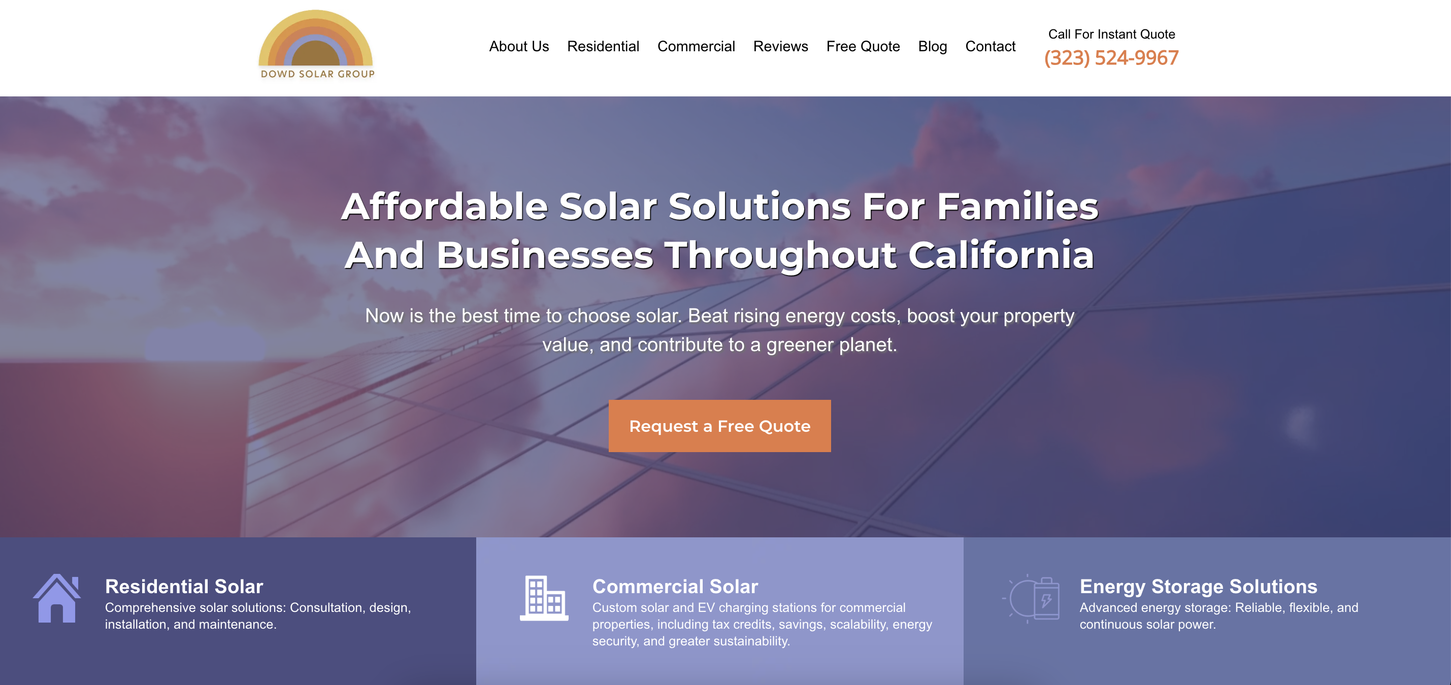 Trusted Solar Company in Hawthorne, CA | Dowd Solar Group