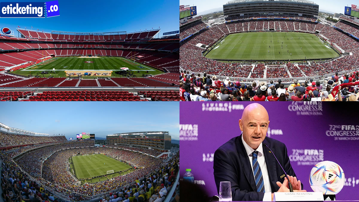 FIFA World Cup 2026: Santa Clara’s Bay Area Stadium to Host Group and Knockout Games in FIFA 2026 - FIFA World Cup Tickets | Soccer World Cup Tickets | FIFA 2026 Tickets | FIFA 2026 Hospitality | FIFA World Cup Hospitality | Football World Cup Hospitality | Asia Cup 2025 Tickets | Women Rugby World Cup Tickets
