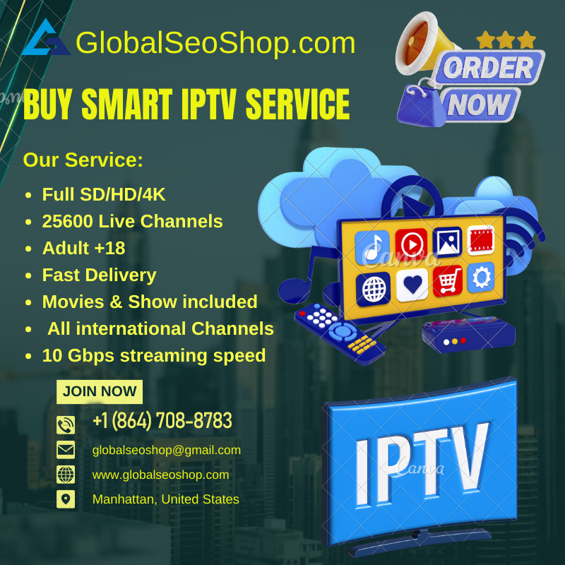 Buy Premium IPTV from GlobalSeoShop -Stream Smarter
