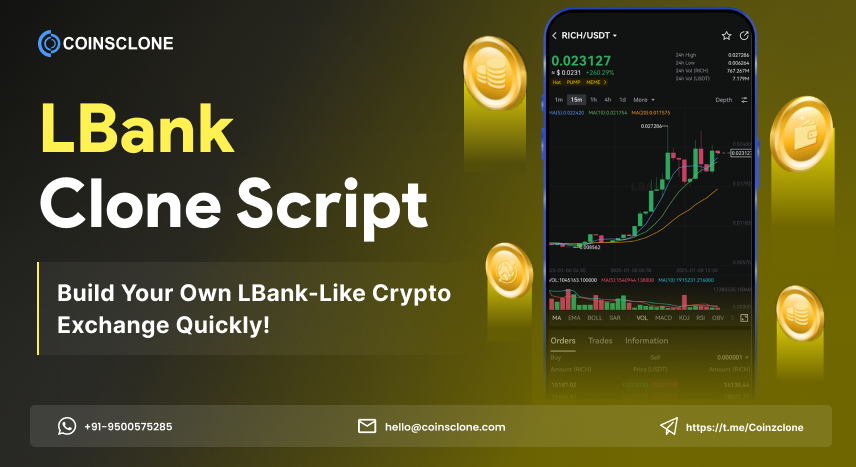 LBank Clone Script | Launch a Crypto Exchange Like LBank