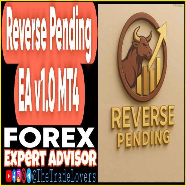 Reverse Pending EA v1.0 MT4 (Works on Build 1441+) | Forex Robot | MT4 Expert Advisor - The Trade Lovers