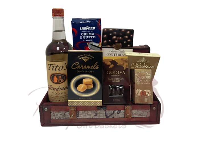 Tito's Gift Basket – Premium Vodka Gift Set Ideas