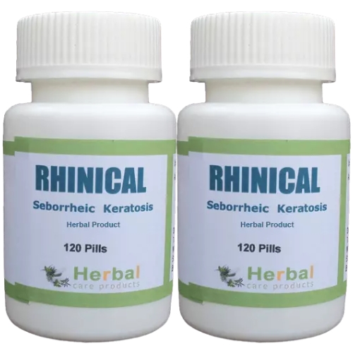 Rhinical Herbal Supplement for Seborrheic Keratosis Skin Growth Mole