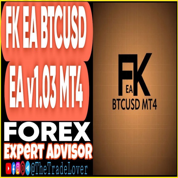 FK EA BTCUSD v1.03 MT4 (Works on Build 1441+) | Forex Robot | MT4 Expert Advisor - The Trade Lovers