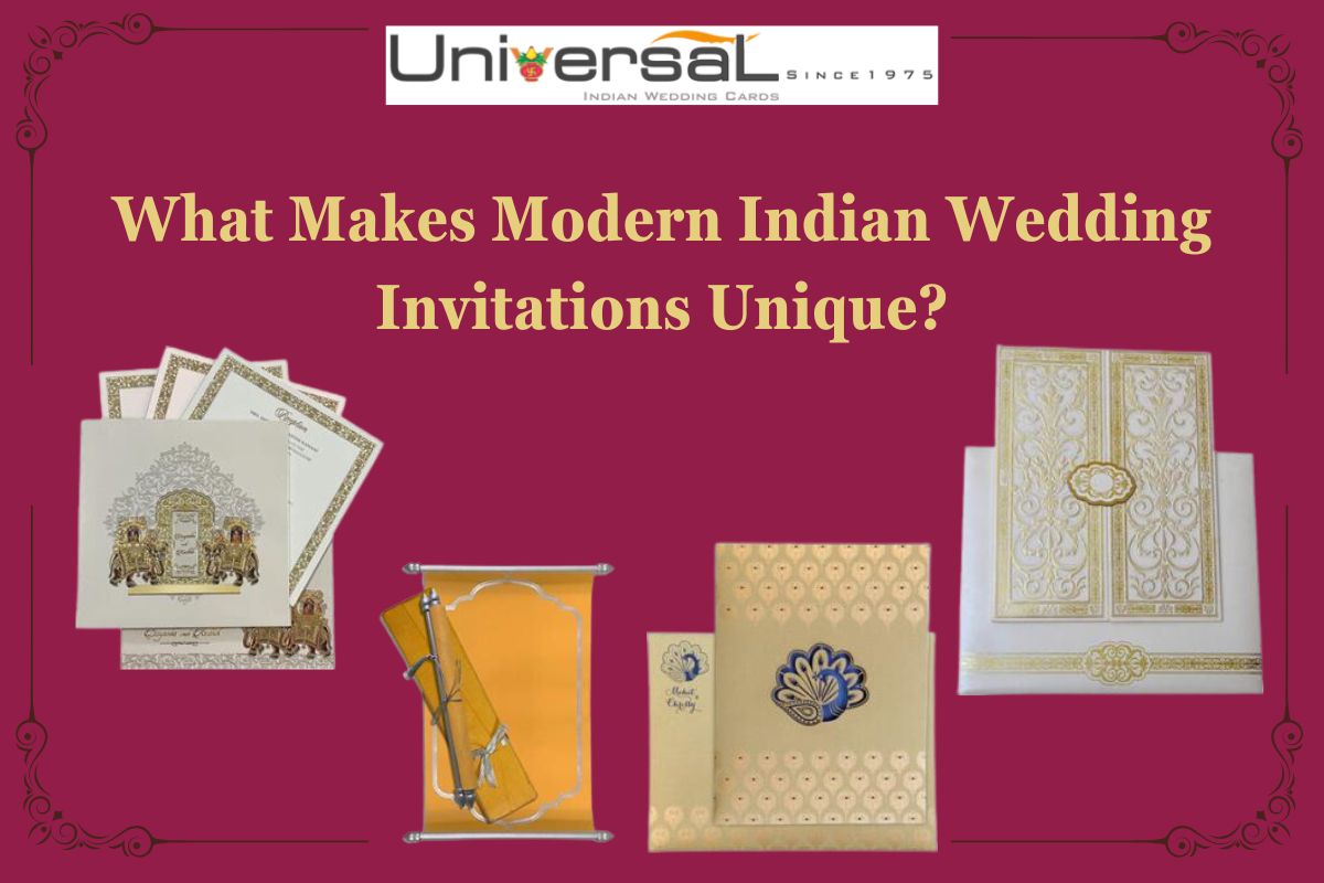 What Makes Modern Indian Wedding Invitations Unique?