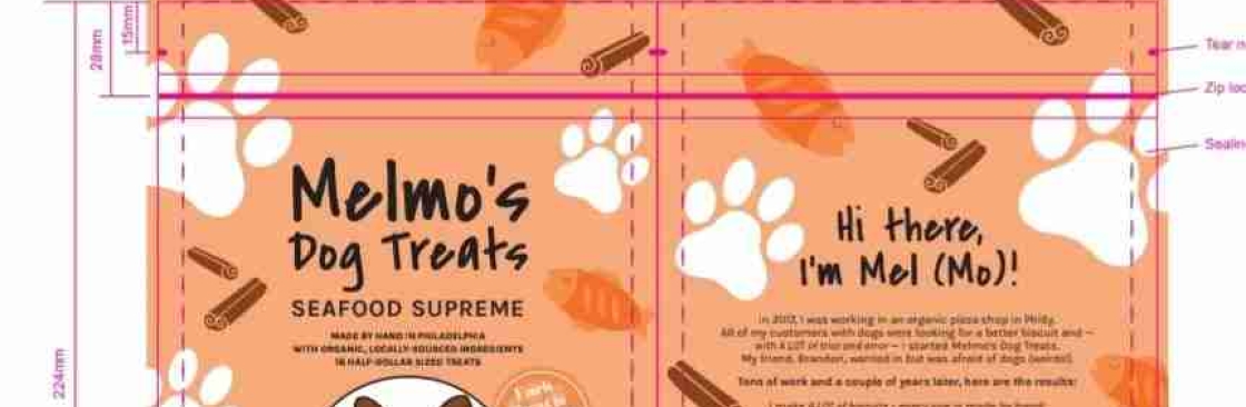 Melmos Dog Treats Cover Image