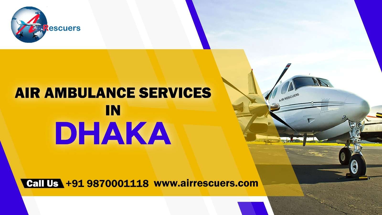 Air Ambulance Services In Dhaka | Air Rescuers