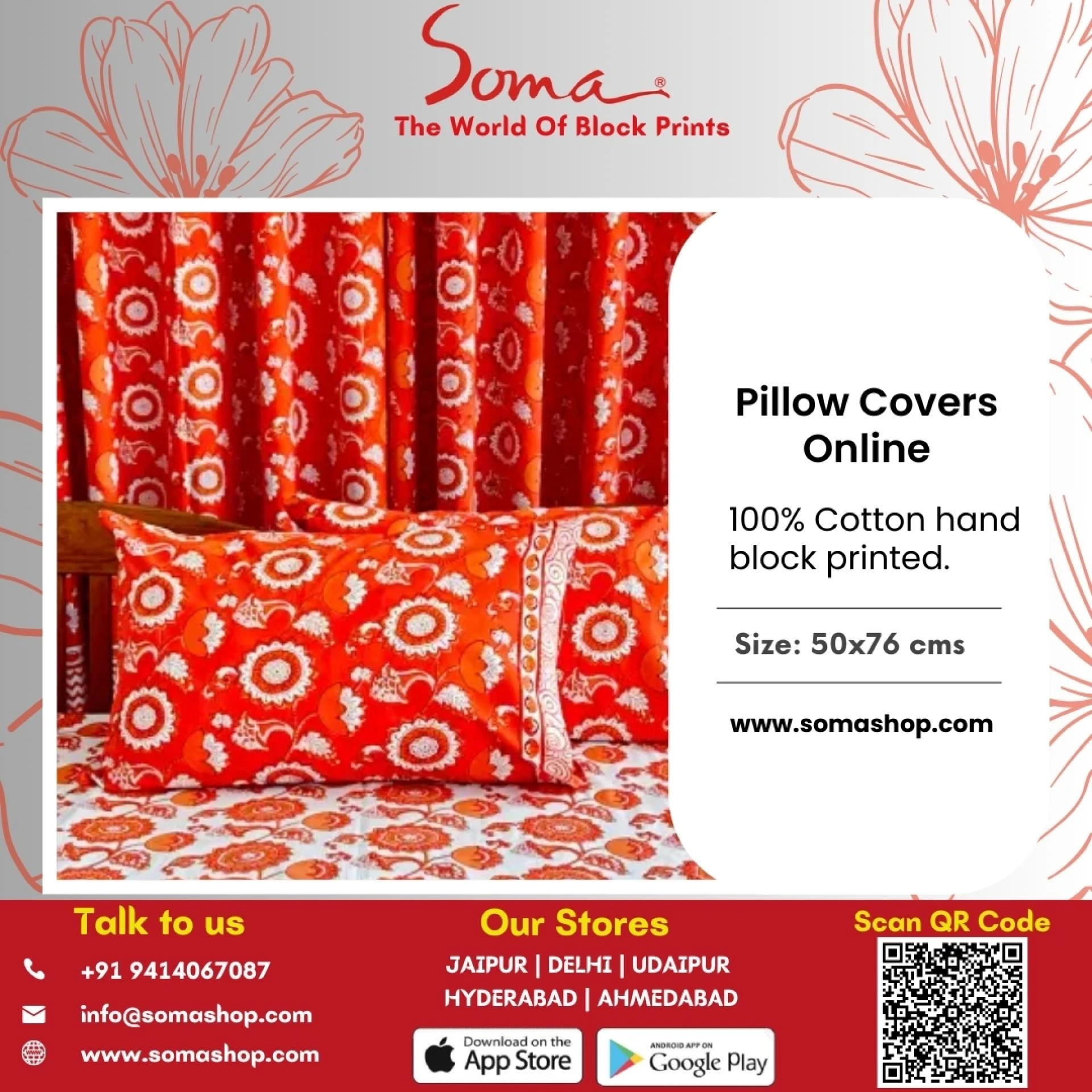 Buy the Best Pillows and Cotton Pillow Covers Online -  WriteUpCafe