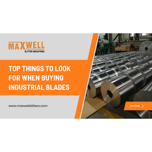 Things to Check Before Buying Industrial Blades for Precision Cutting