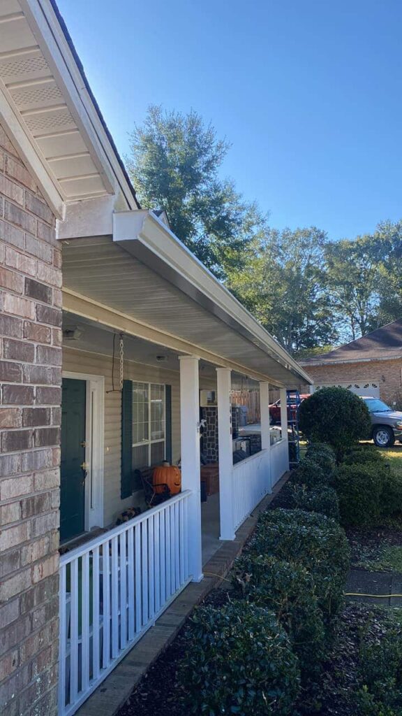 Rain Gutter Installation Pensacola, FL | Leaf Guards Installation
