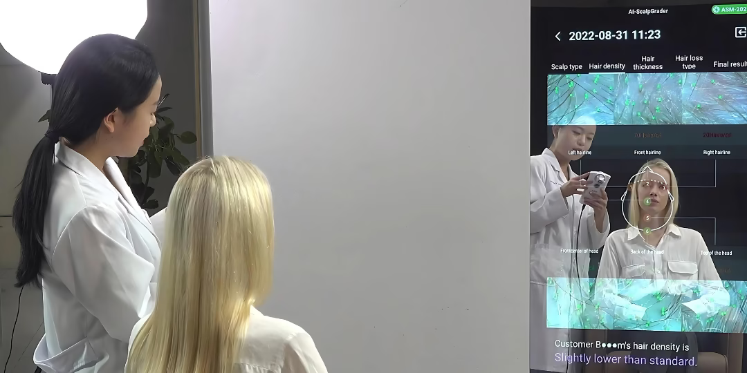 Struggling with Hair Loss? Know How AI Scalp and Hair Analyzer Can Help - Click To Write