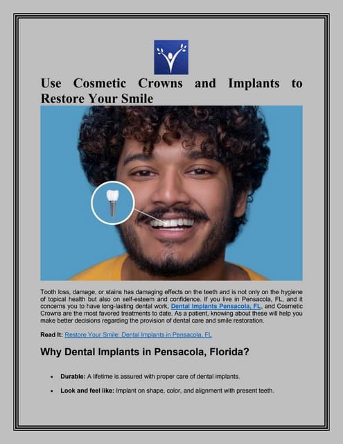 Use Cosmetic Crowns and Implants to Restore Your Smile.pdf