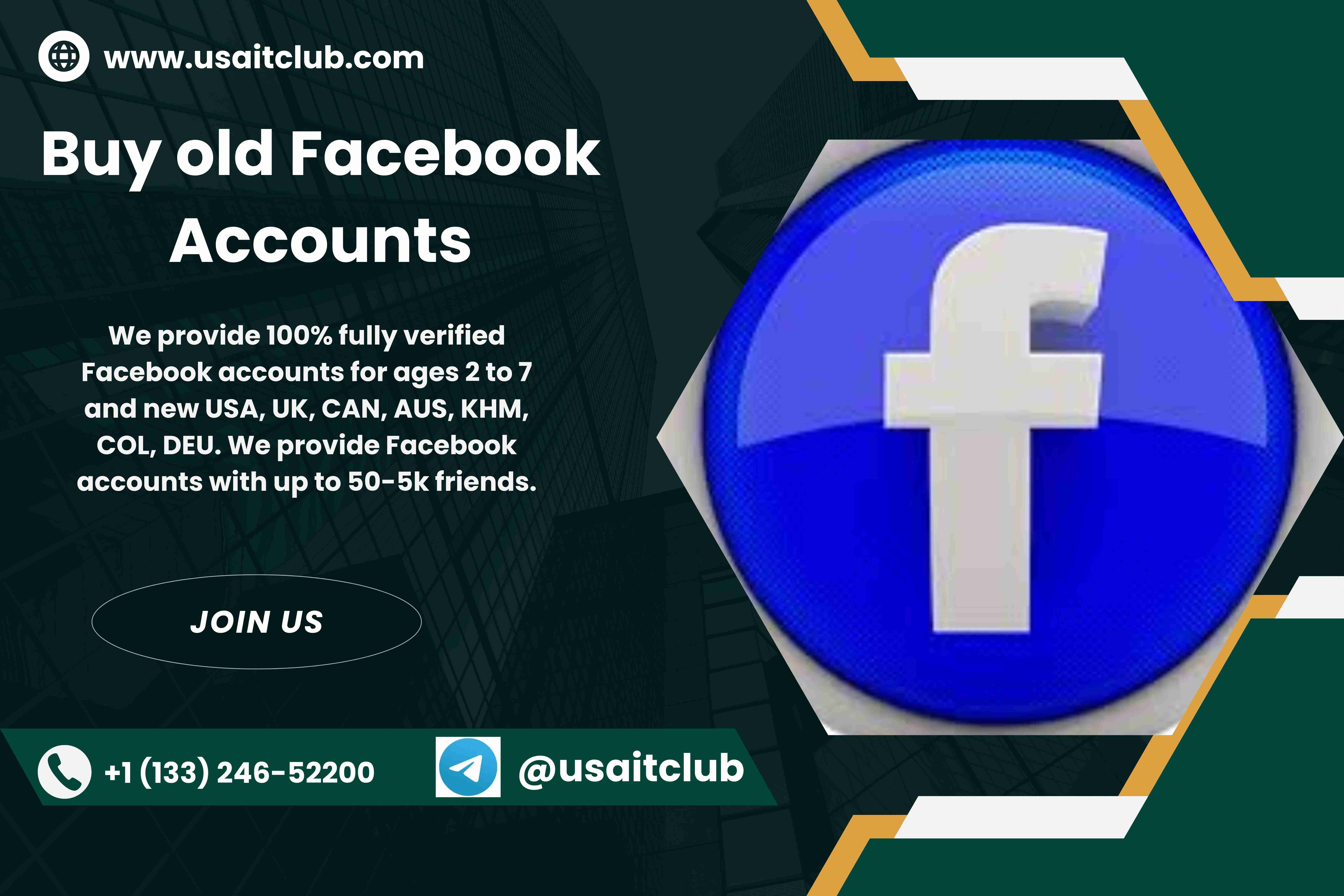Buy old Facebook Accounts Profile Picture