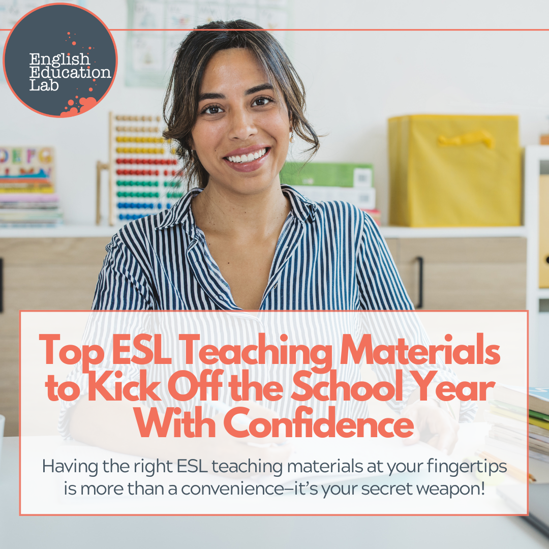 Top ESL teaching materials to kick off the school year