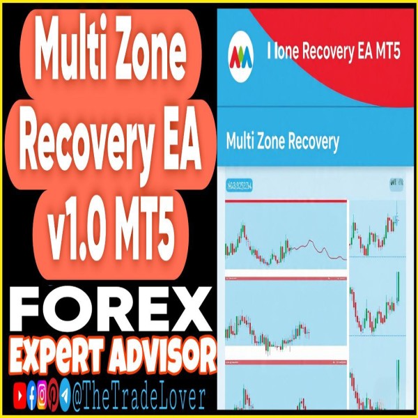 Multi Zone Recovery EA v1.0 MT5 (Works on Build 5120+) | Forex Robot | MT5 Expert Advisor - The Trade Lovers