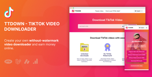 TikTok Video Downloader – Download TikTok Videos Without Watermark