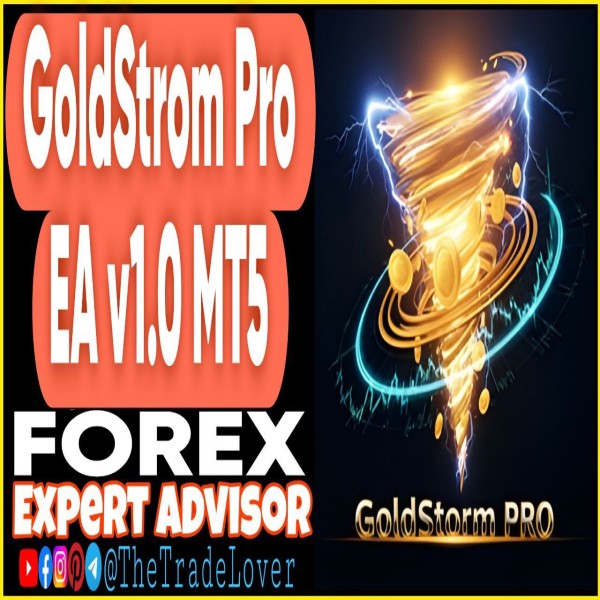 GoldStorm Pro EA v1.0 MT5 (Works on Build 5120+) | Forex Robot | MT5 Expert Advisor - The Trade Lovers