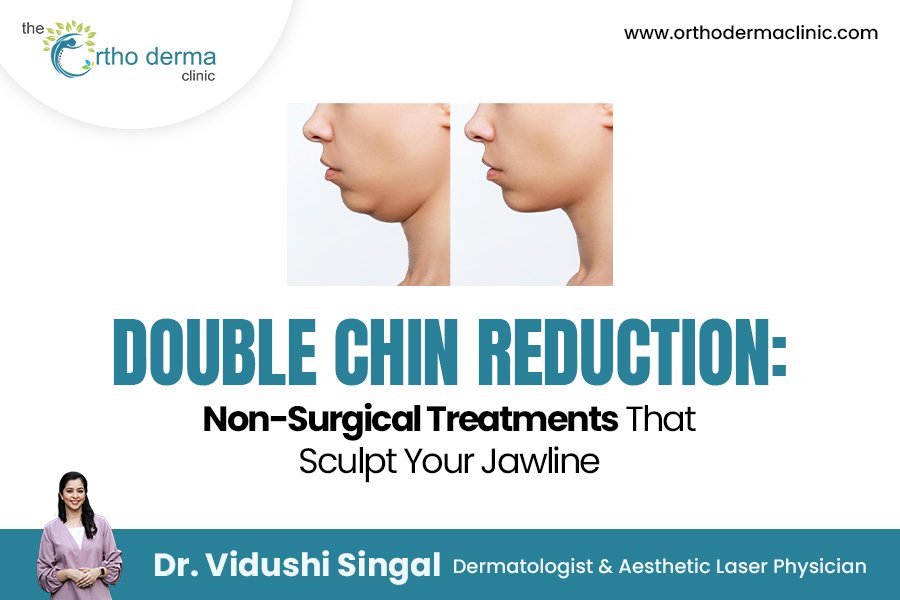 Double Chin Reduction Without Surgery | Orthoderma Clinic