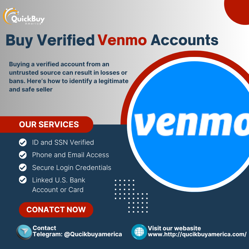 Buy Verified Venmo Accounts – Instant Access & Secure