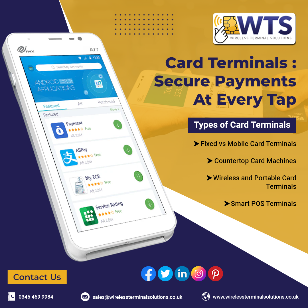 How Card Terminals Boost Retail Sales and Security