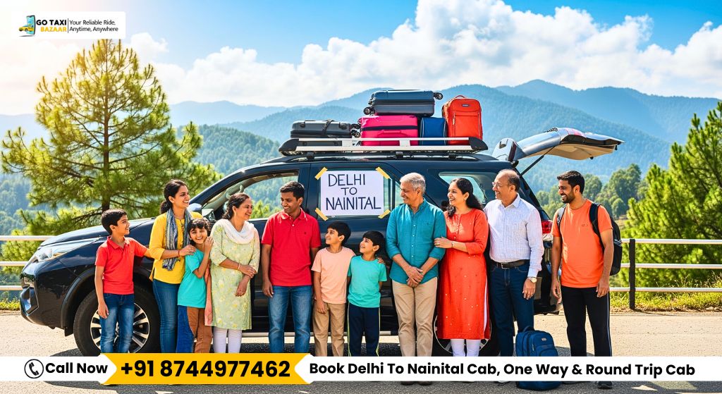 Cab Booking Delhi To Nainital Call 8744977462 Book Nainital Cab