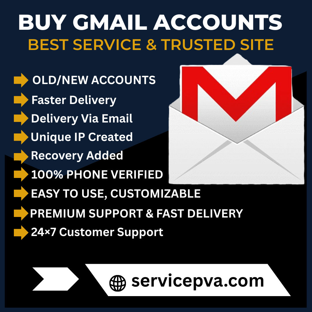 Top To Buy Gmail Accounts – 100% Verified ( New & Old )