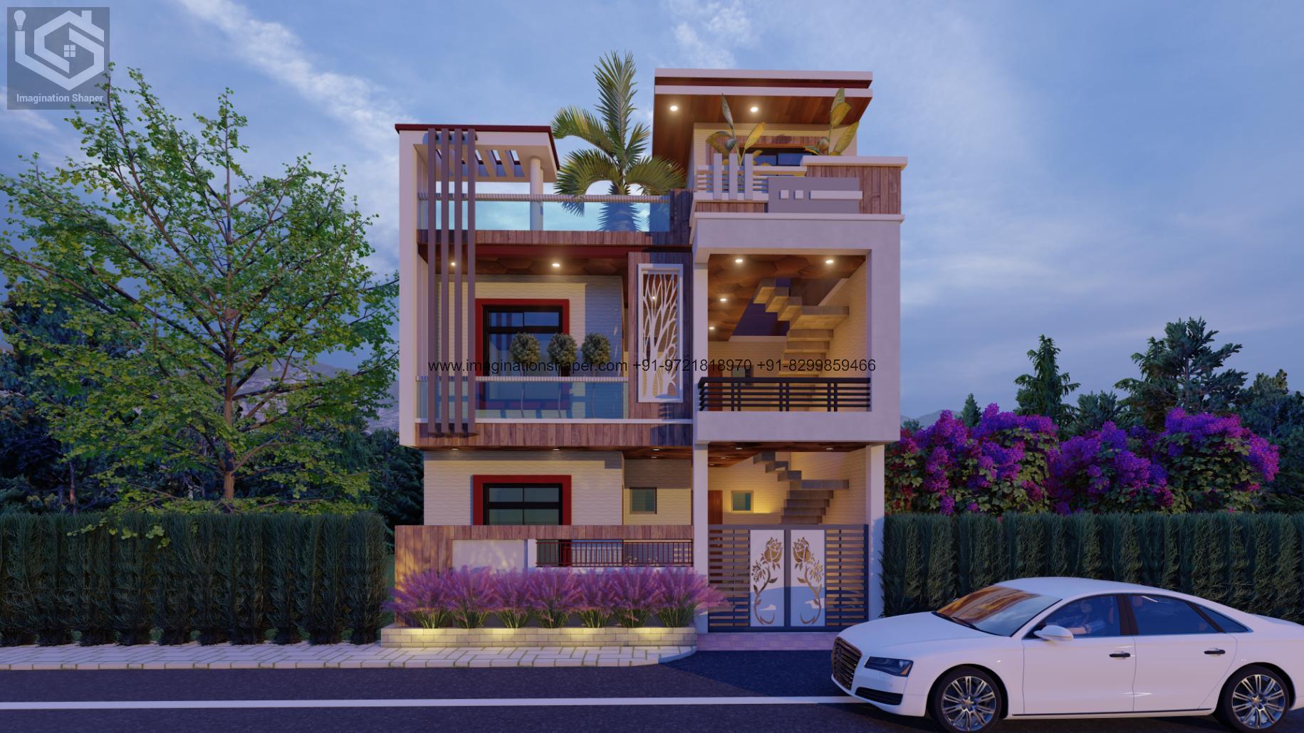 Custom 25x50 House Plans & Designs | Ground Floor Layouts | Imagination Shaper