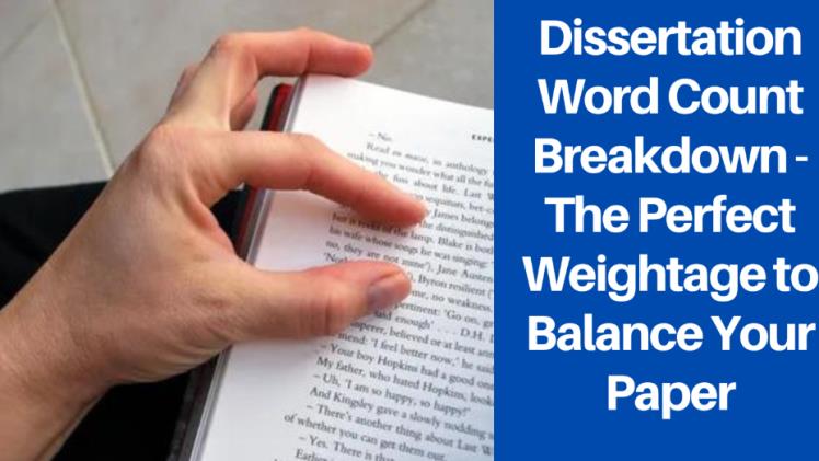 Dissertation Word Count Breakdown - The Perfect Weightage to Balance Your Paper - Networthedge