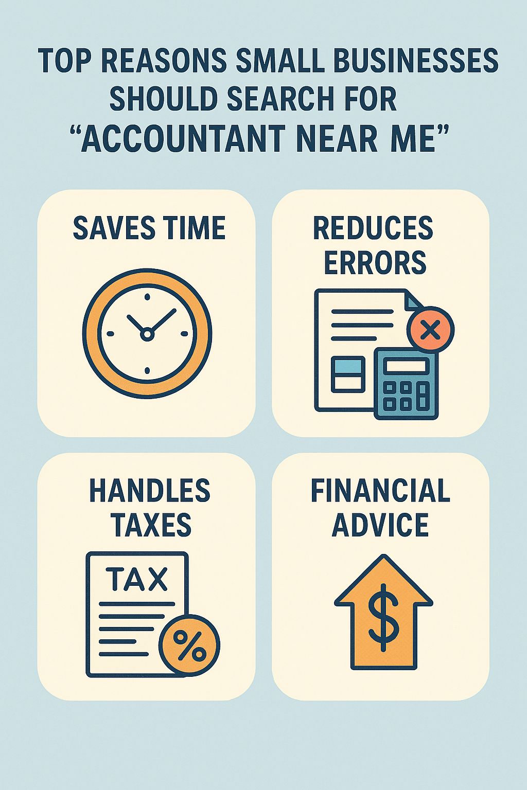 Top Reasons Small Businesses Should Search for Accountant Near Me | by EZ Tax Work LLC | Aug, 2025 | Medium