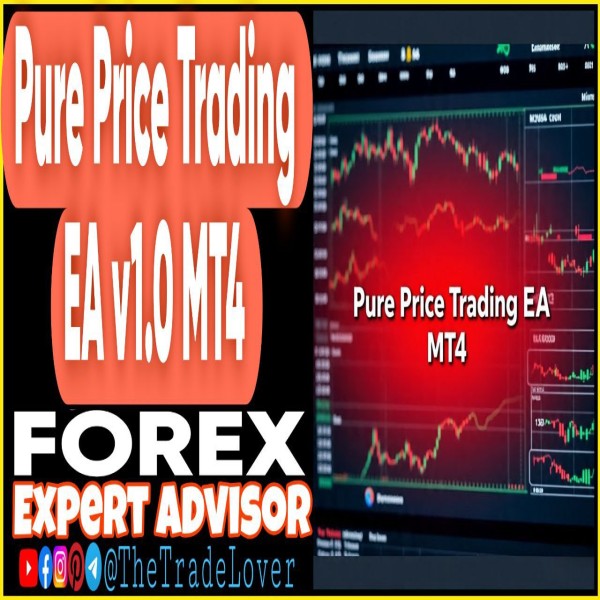Pure Price Trading EA v1.0 MT4 (Works on Build 1441+) | Forex Robot | MT4 Expert Advisor - The Trade Lovers