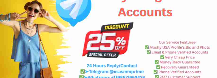 Buy Telegram Accounts Cover Image