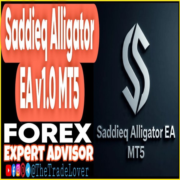 Saddieq Alligator EA v1.0 MT5 (Works on Build 5120+) | Forex Robot | MT5 Expert Advisor - The Trade Lovers