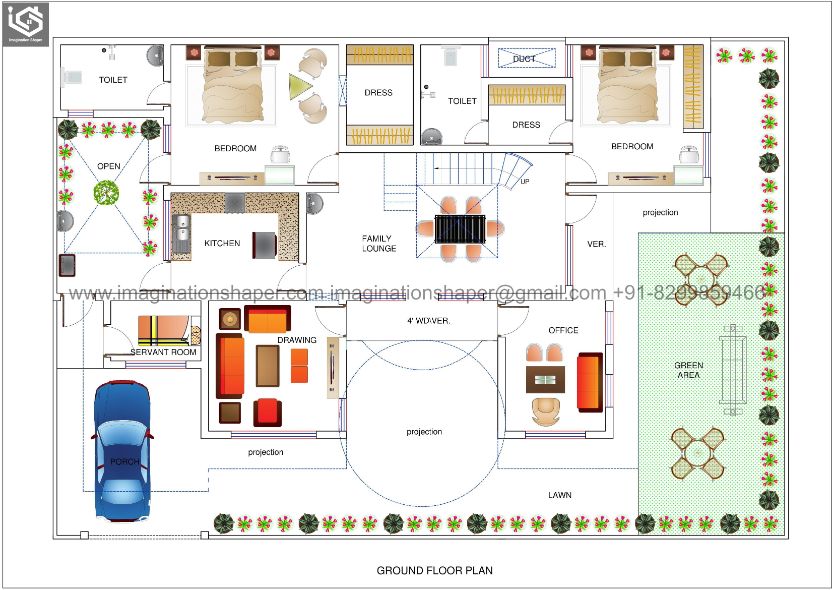 Design Duplex House - Customized Designs by Professionals - Interactive 3d designs - Imagination shaper
