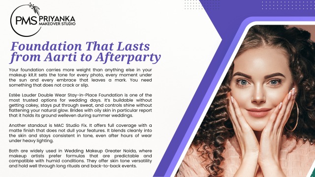 In Wedding Makeup Greater Noida, performance takes priority over prestige. Artists working in this region focus on brands that... – @priyankamakeoversblogs on Tumblr