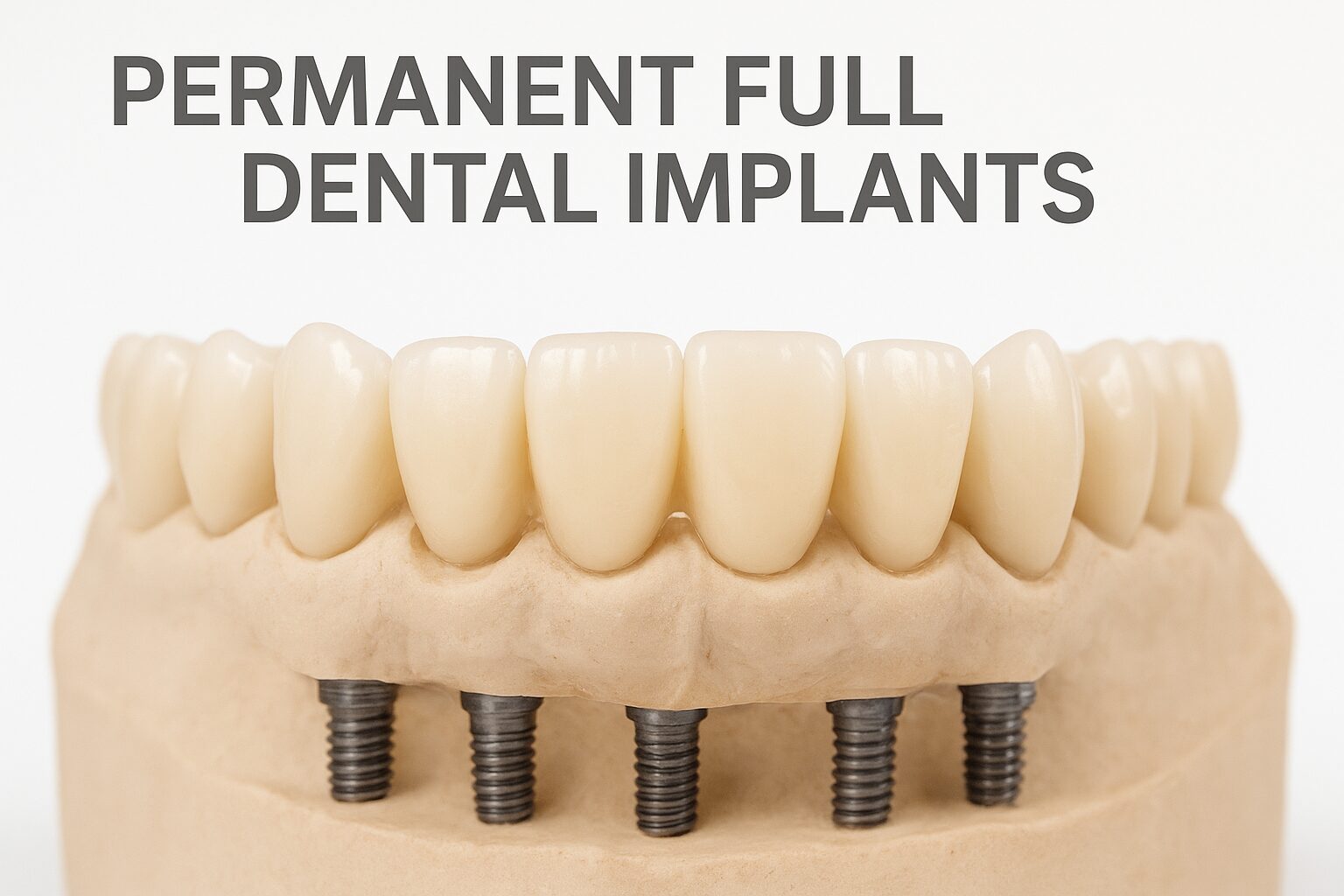 How Long Do Permanent Full Dental Implants Last?